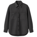 Charcoal Wool Shirt - Kenvoire Shirts