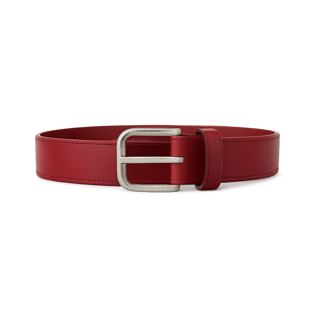 Crimson Prong Belt - Kenvoire Belts